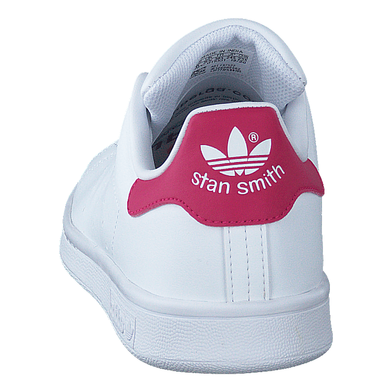 Stan Smith J Cloud White / Cloud White / Bold Pink