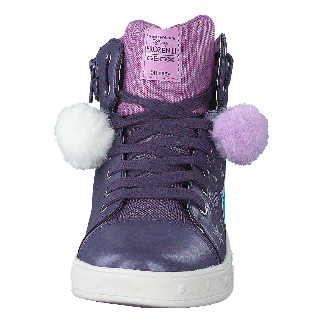 J Skylin G. C - Pearl.synt.lea Purple/mauve