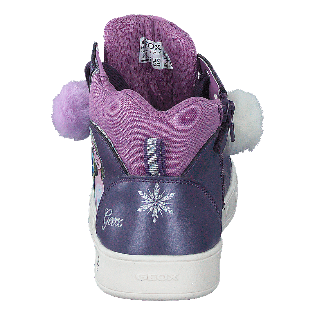 J Skylin G. C - Pearl.synt.lea Purple/mauve