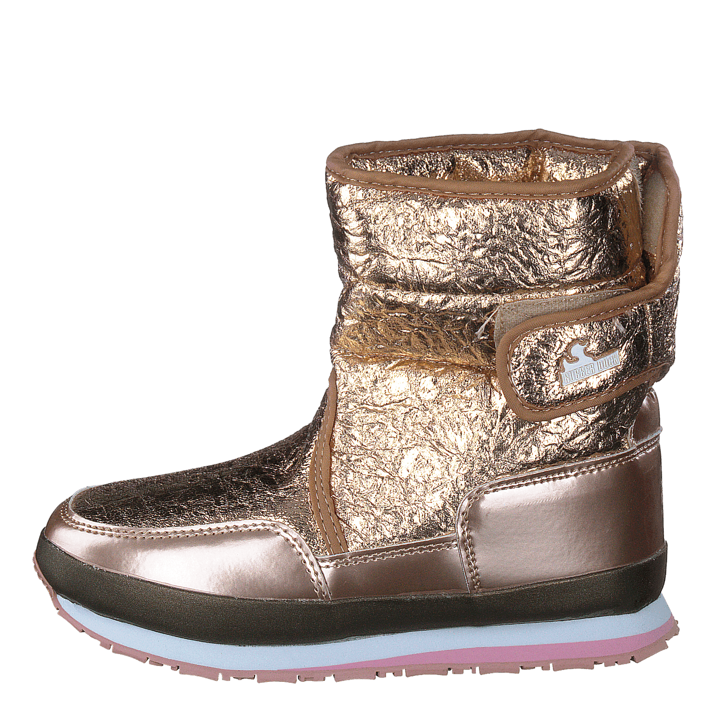 Rd Cracked Metallic Kids Rose Gold