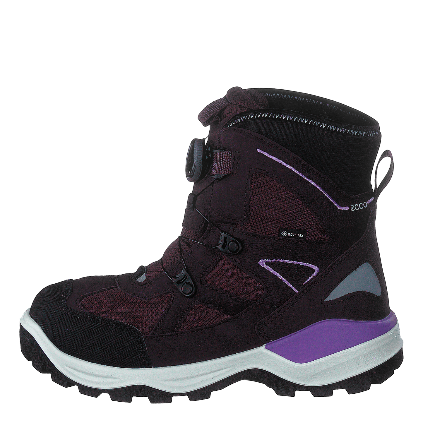 Ecco Snow Mountain Black/fig/fig