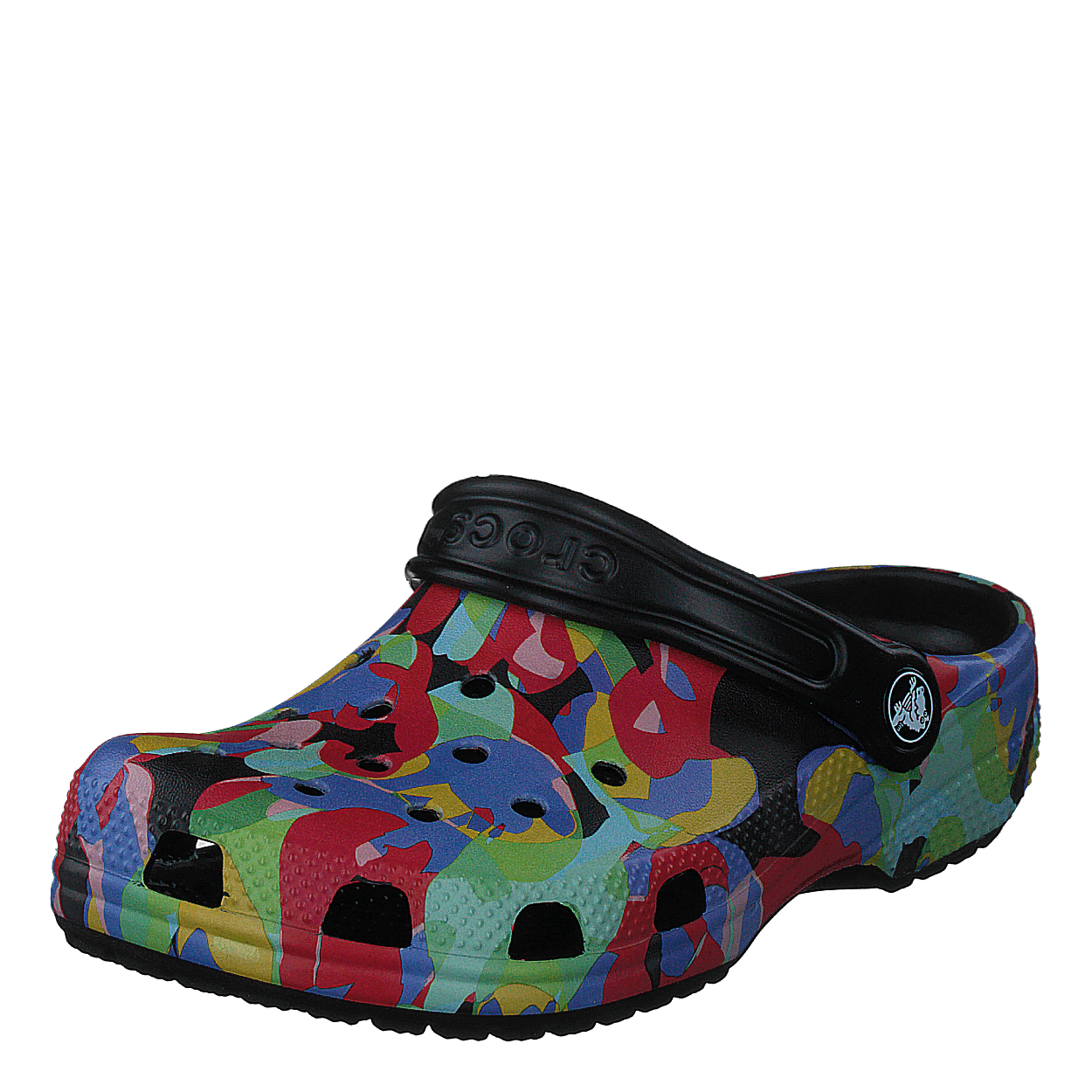 Classic Bubble Block Clog K Black/multi