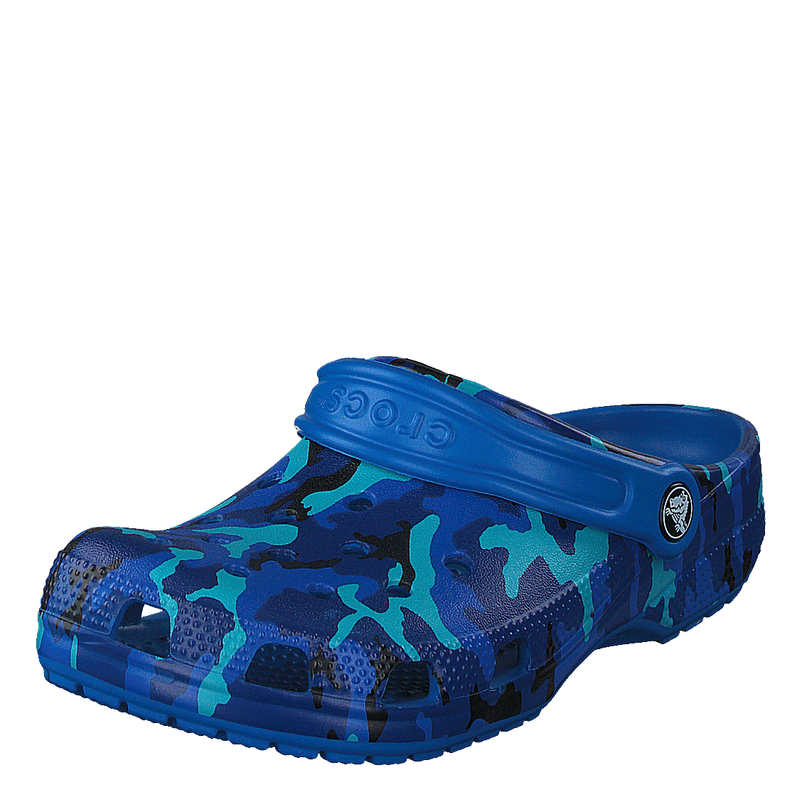 Classic Printed Clog K Bright Cobalt