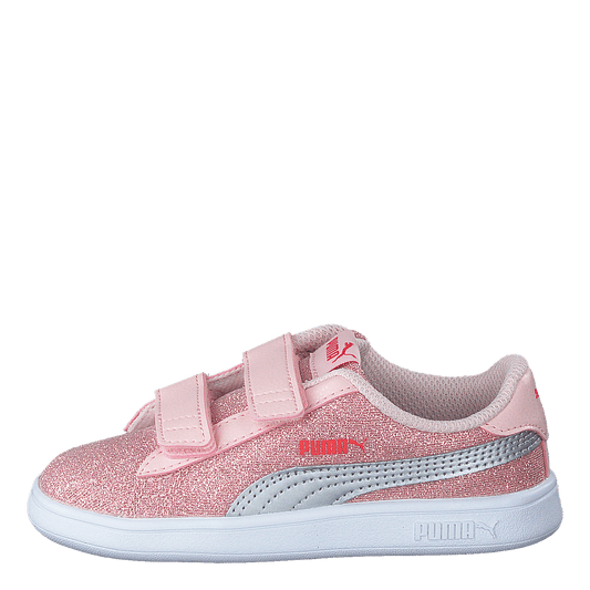 Puma Smash V2 Glitz Glam V Inf Lotus-puma Silver