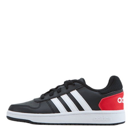 Hoops 2.0 Shoes Core Black / Cloud White / Vivid Red