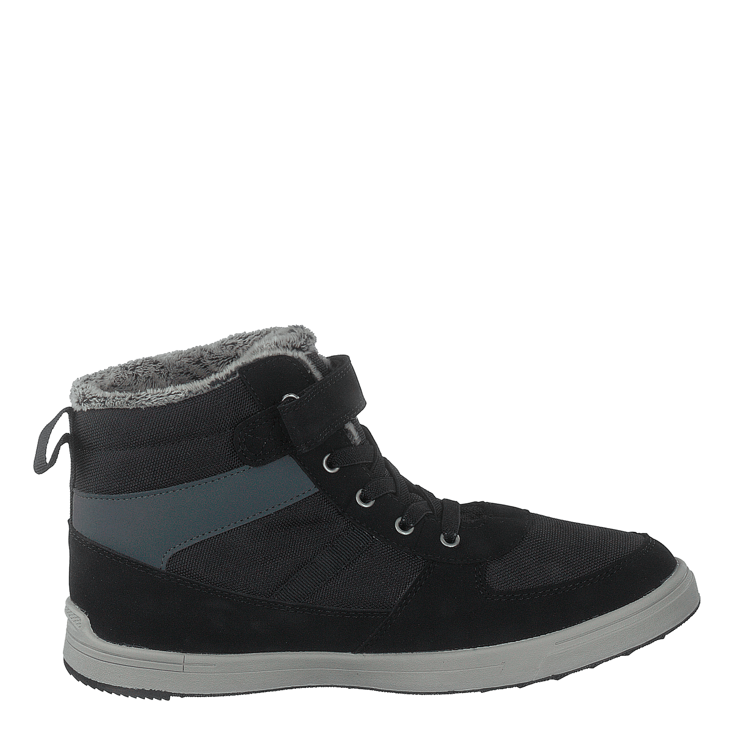 Lucas Mid WP Warm Jr Black/Grey