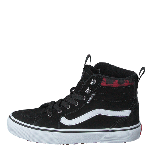 Yt Filmore Hi Vansguard (suede) Black/red Plaid