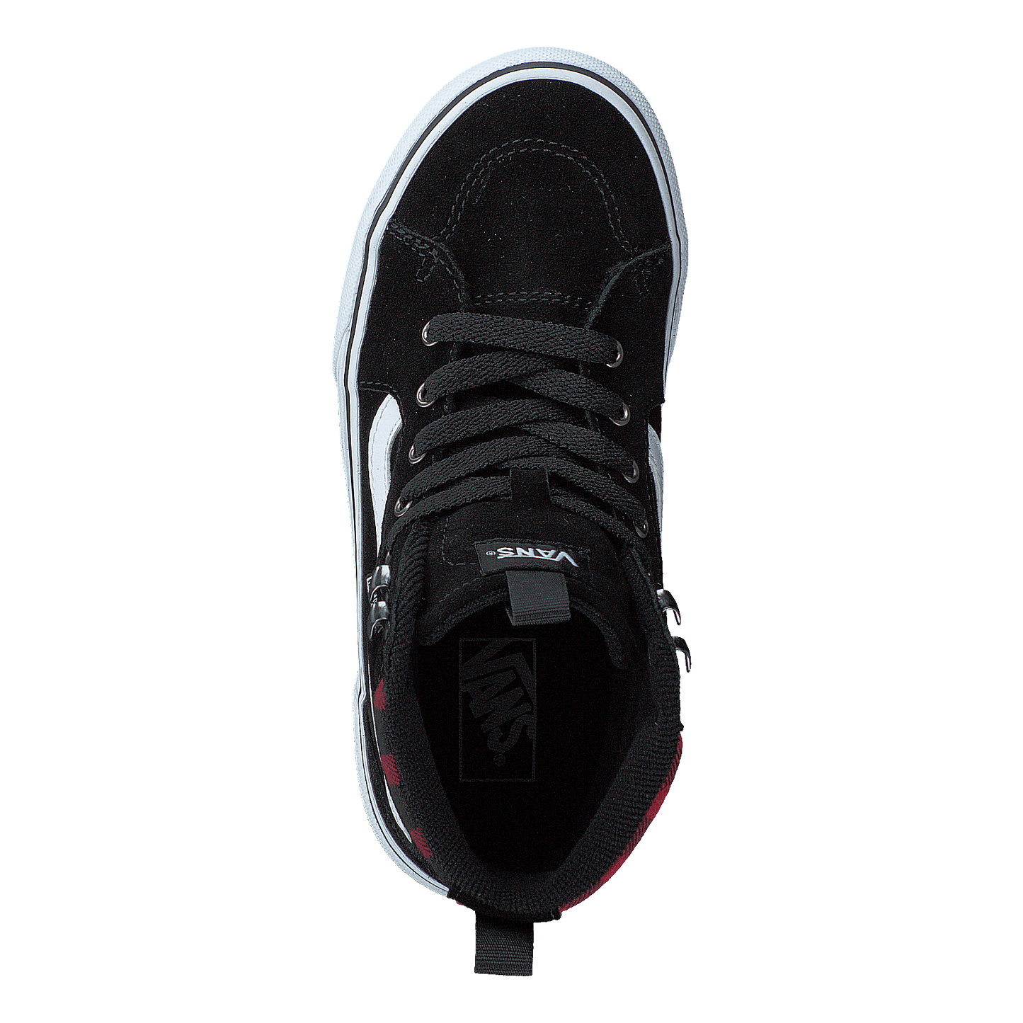 Yt Filmore Hi Vansguard (suede) Black/red Plaid