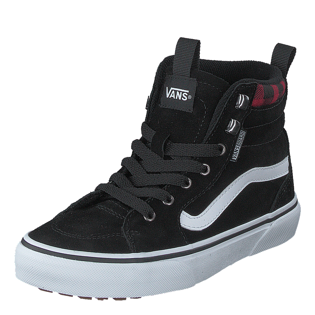 Yt Filmore Hi Vansguard (suede) Black/red Plaid