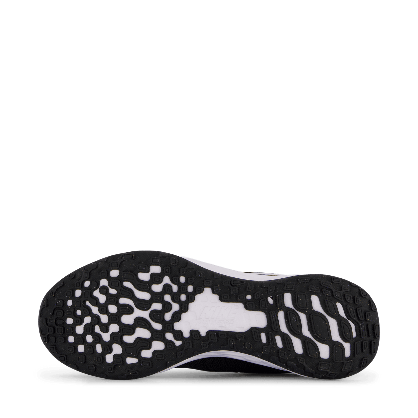 Revolution 6 Big Kids' Road Running Shoes BLACK/WHITE-DK SMOKE GREY