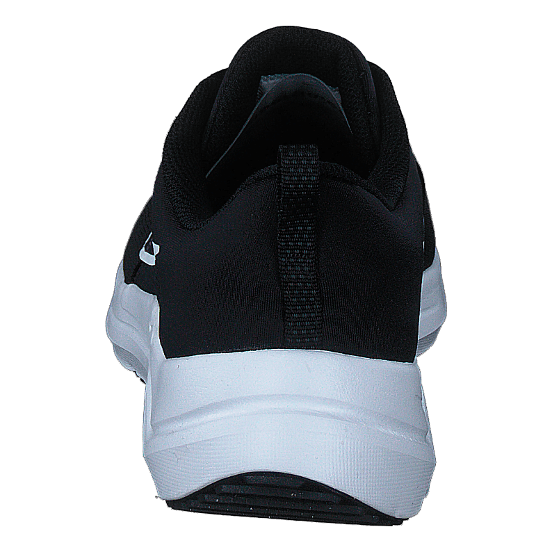 Downshifter 12 Big Kids' Road Running Shoes BLACK/WHITE-DK SMOKE GREY