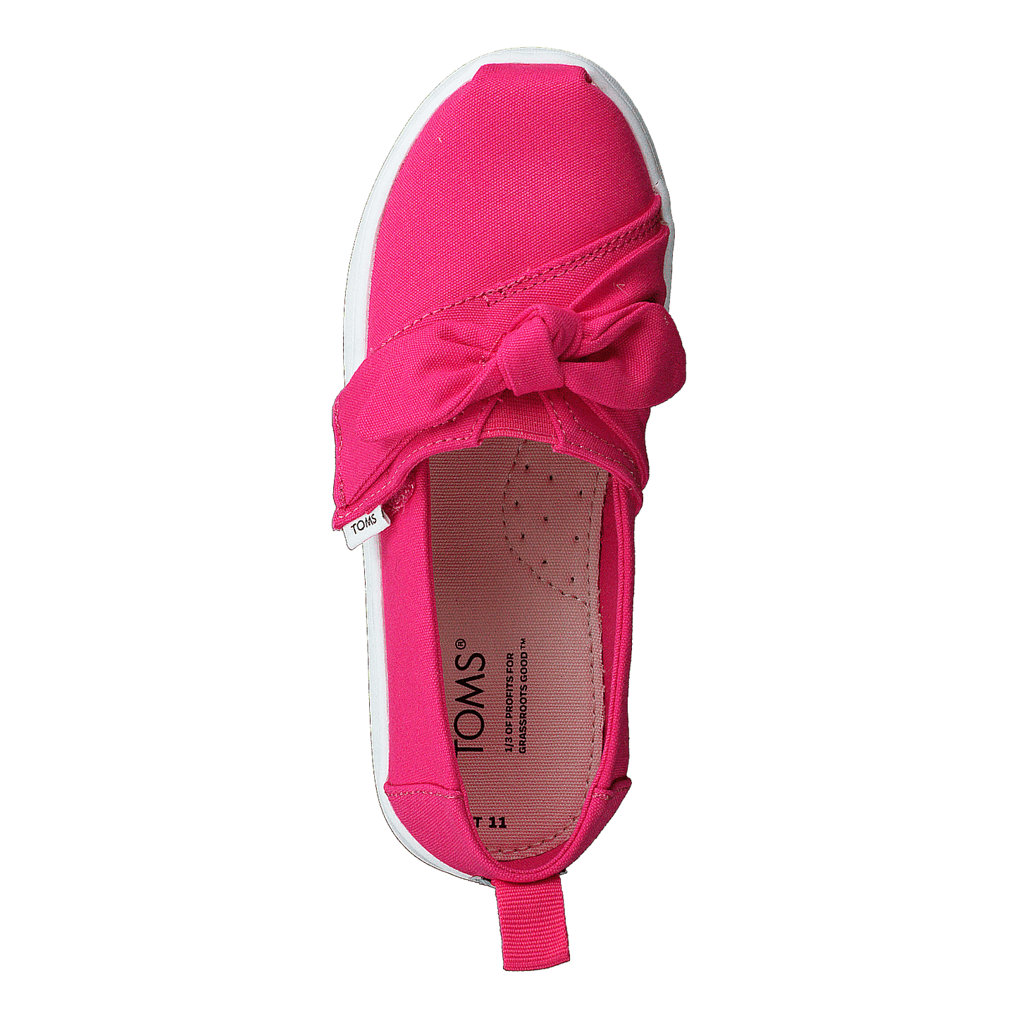 Classic Canvas Ruffle Tiny Raspberry