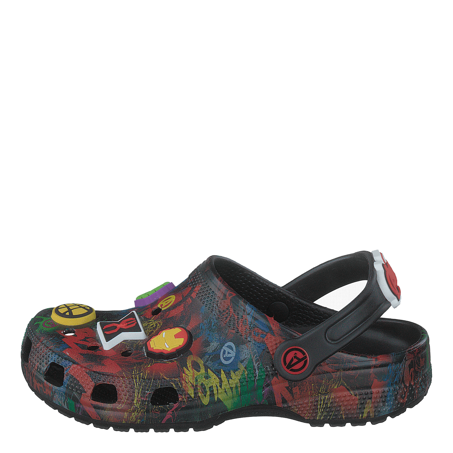 Classic Marvel Avengers Clog K Black