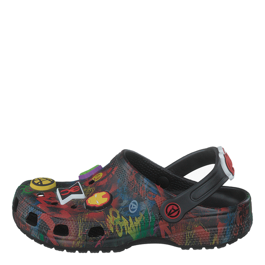 Classic Marvel Avengers Clog K Black