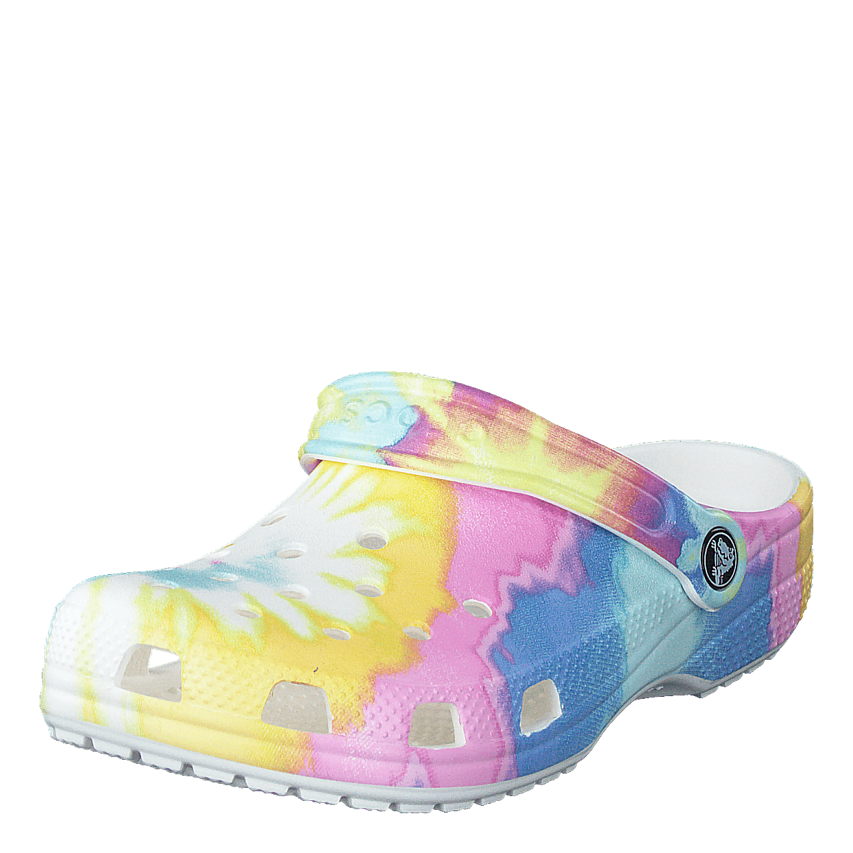 Classic Tiedye Graphic Clog K White/multi