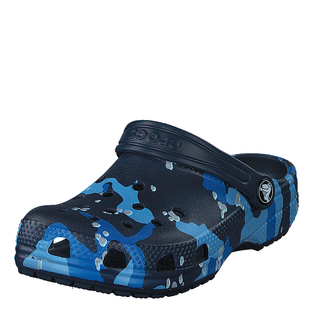 Classic Camo Clog K Navy/multi