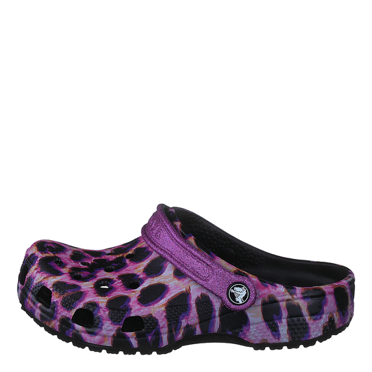 Classic Animal Print Clog K Papaya/leopard