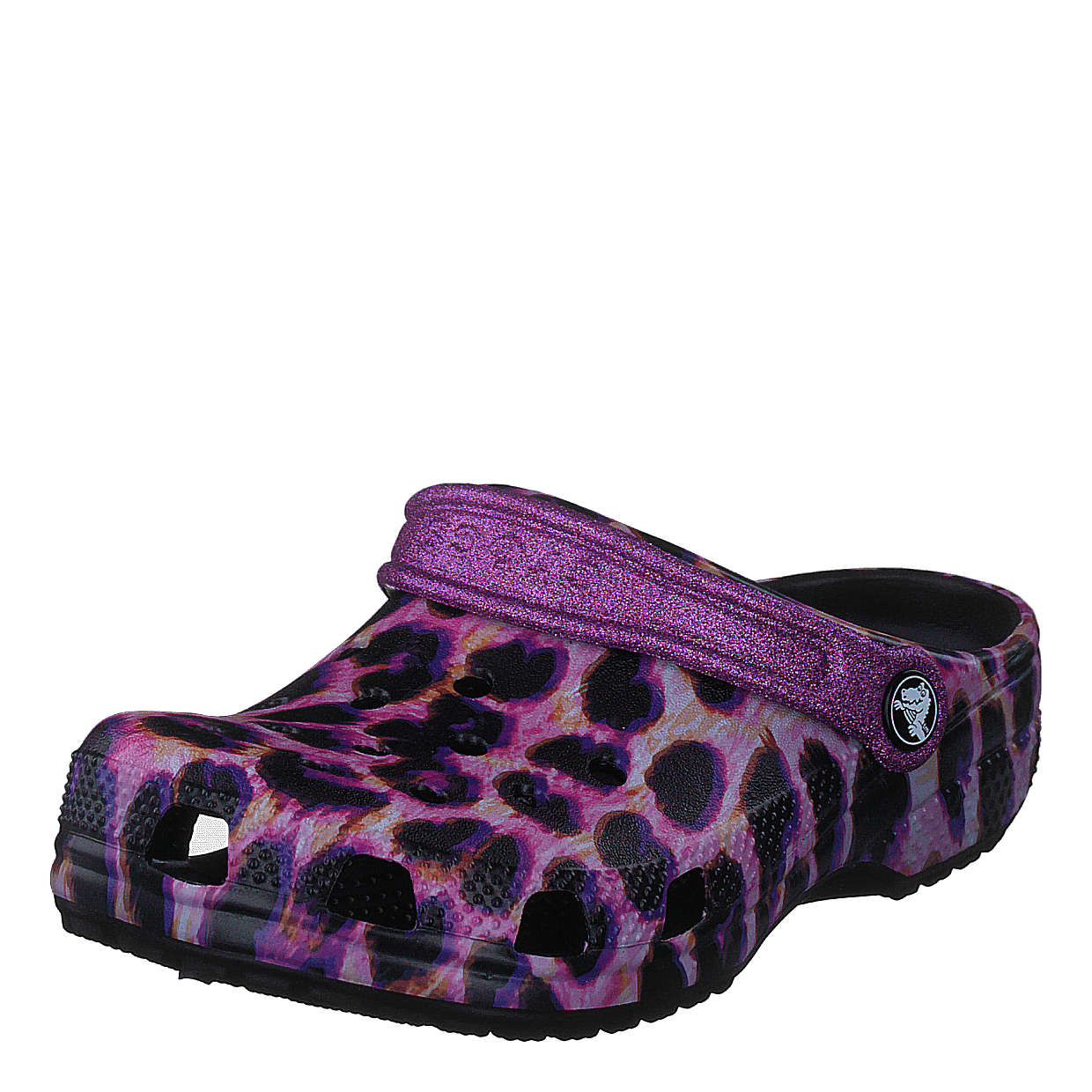 Classic Animal Print Clog K Papaya/leopard