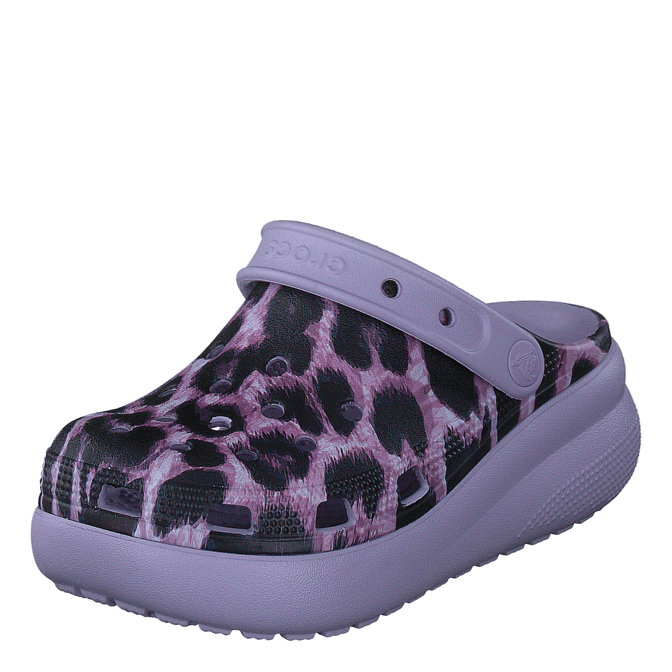 Classic Animal Cutie Clog Kids Leopard