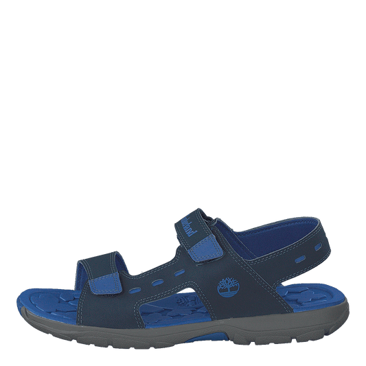 Moss Jump 2 Strap Sandal Black Iris