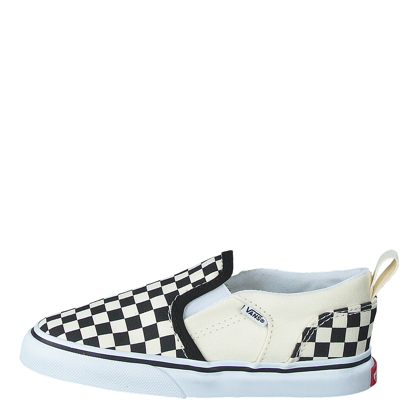 Td Asher V (checkers) Black/natural