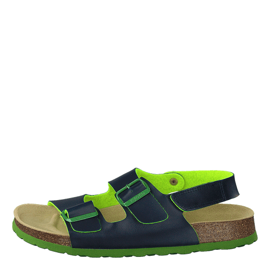 Korkis Sandal Back-strap Blue