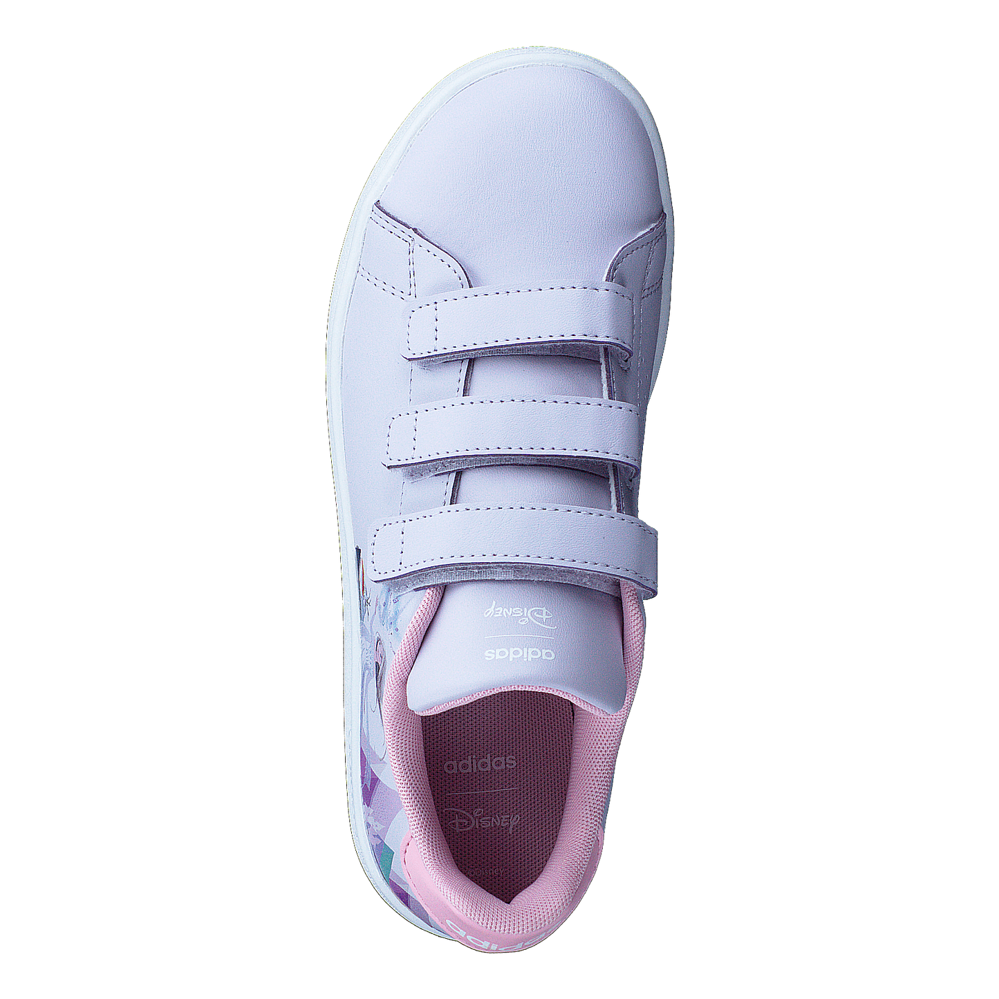 adidas x Disney Frozen Anna and Elsa Advantage Shoes Purple Tint / True Pink / Cloud White