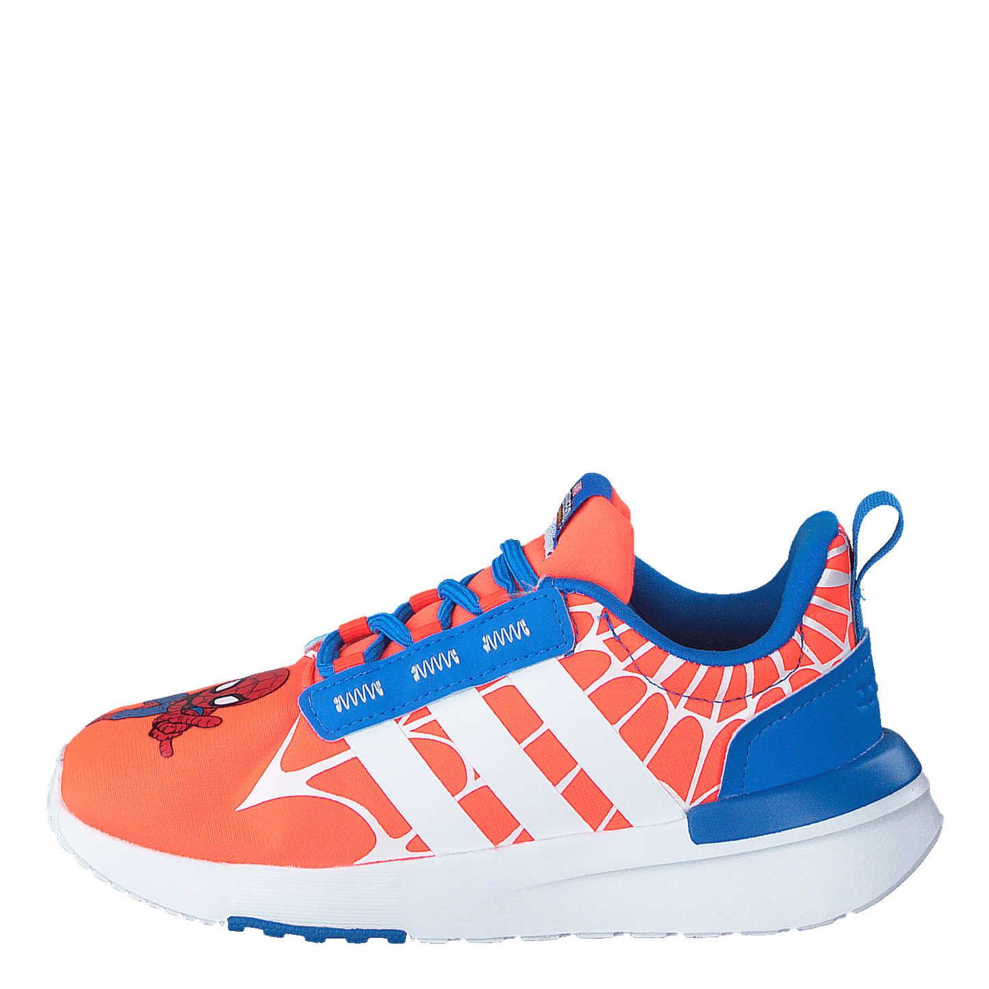 adidas x Marvel Super Hero Adventures Spider-Man Racer TR21 Shoes Solar Red / Cloud White / Blue Rush