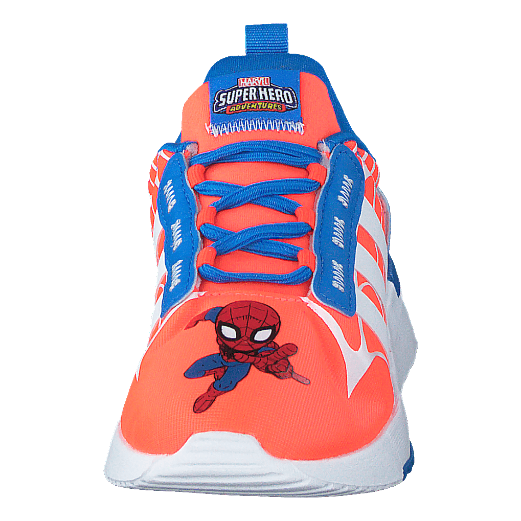 adidas x Marvel Super Hero Adventures Spider-Man Racer TR21 Shoes Solar Red / Cloud White / Blue Rush