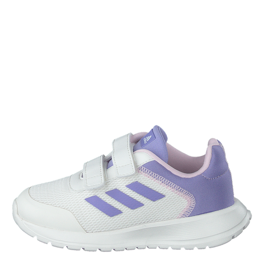 Tensaur Run Shoes Core White / Light Purple / Clear Pink