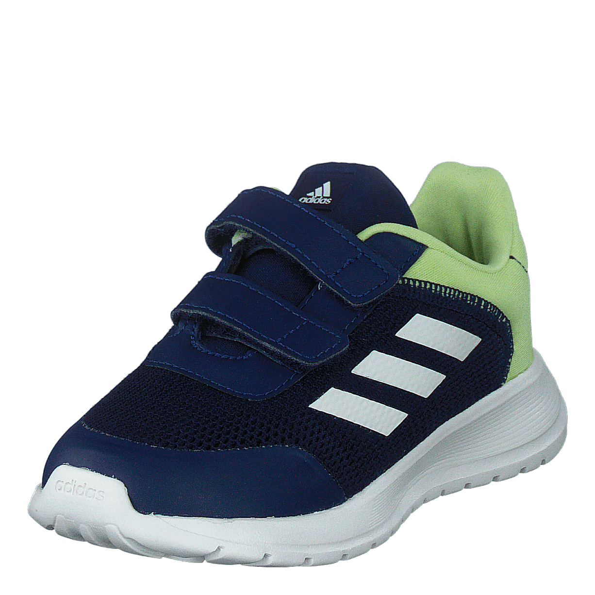 Tensaur Run Shoes Dark Blue / Core White / Pulse Lime