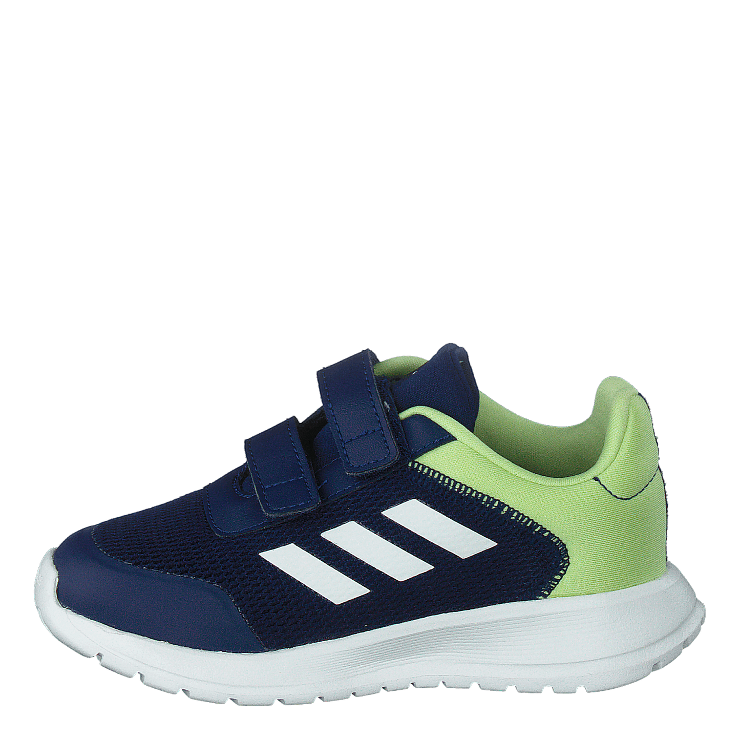 Tensaur Run Shoes Dark Blue / Core White / Pulse Lime