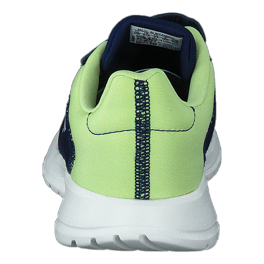 Tensaur Run Shoes Dark Blue / Core White / Pulse Lime