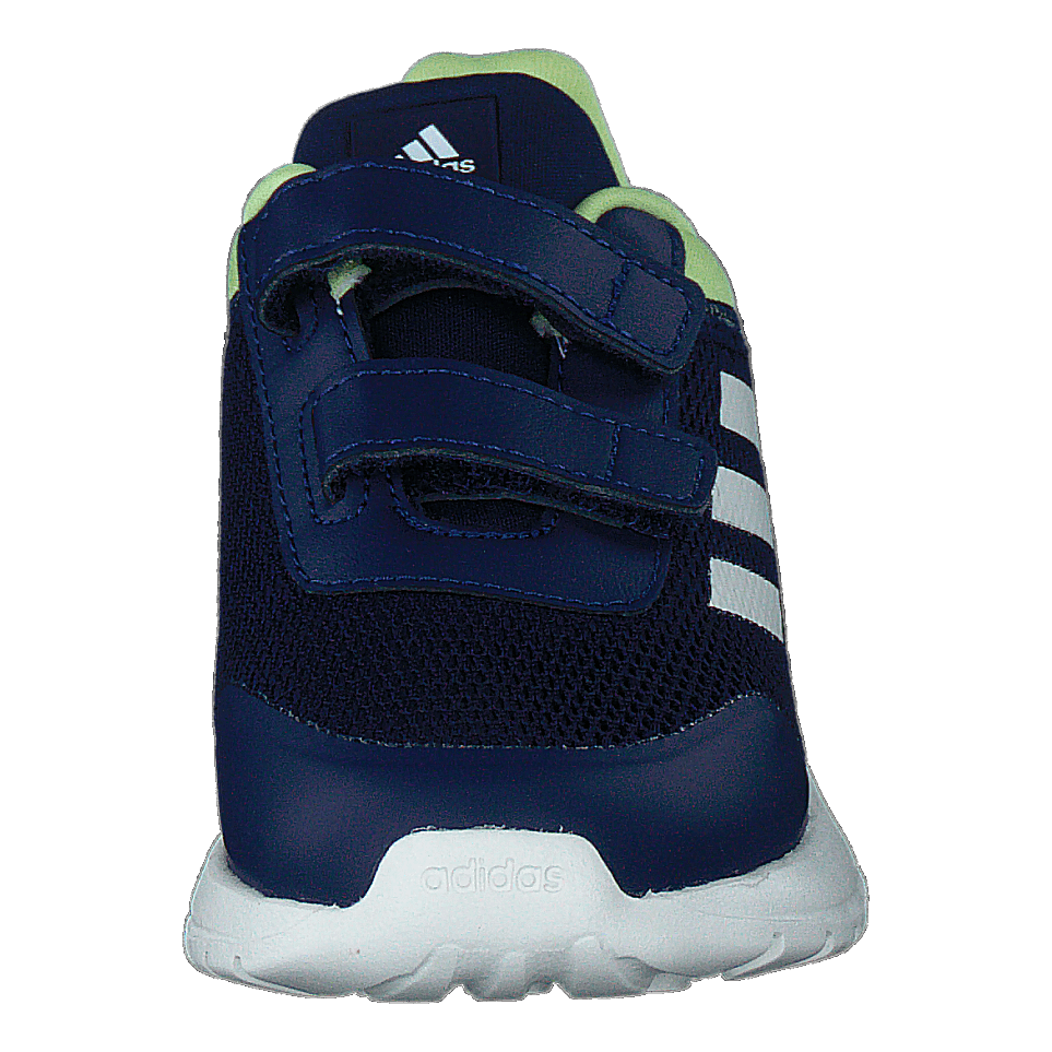 Tensaur Run Shoes Dark Blue / Core White / Pulse Lime