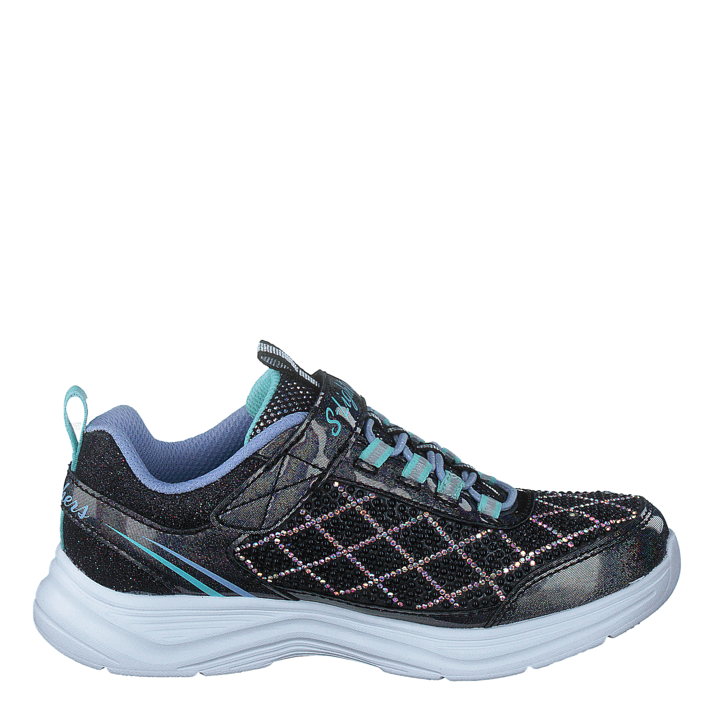 Girls S-lights Glimmer Kicks - Bklb