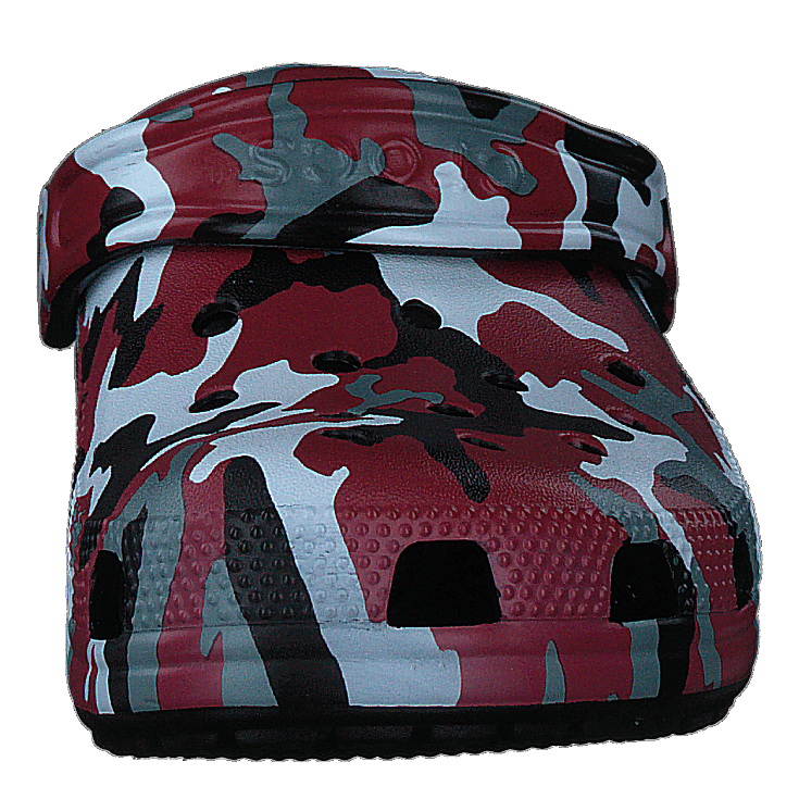 Classic Camo Clog K Black/red