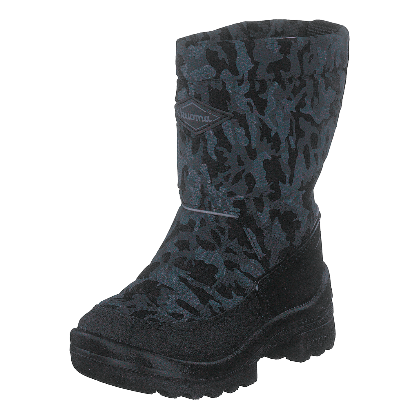 Putkivarsi Wool Black Ghost