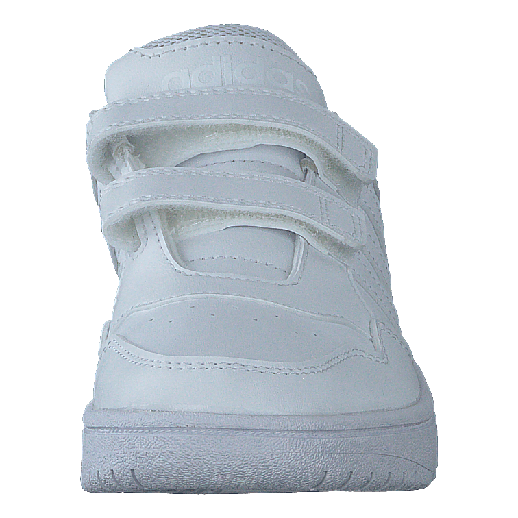 Hoops Lifestyle Basketball Hook-and-Loop Shoes Cloud White / Cloud White / Cloud White