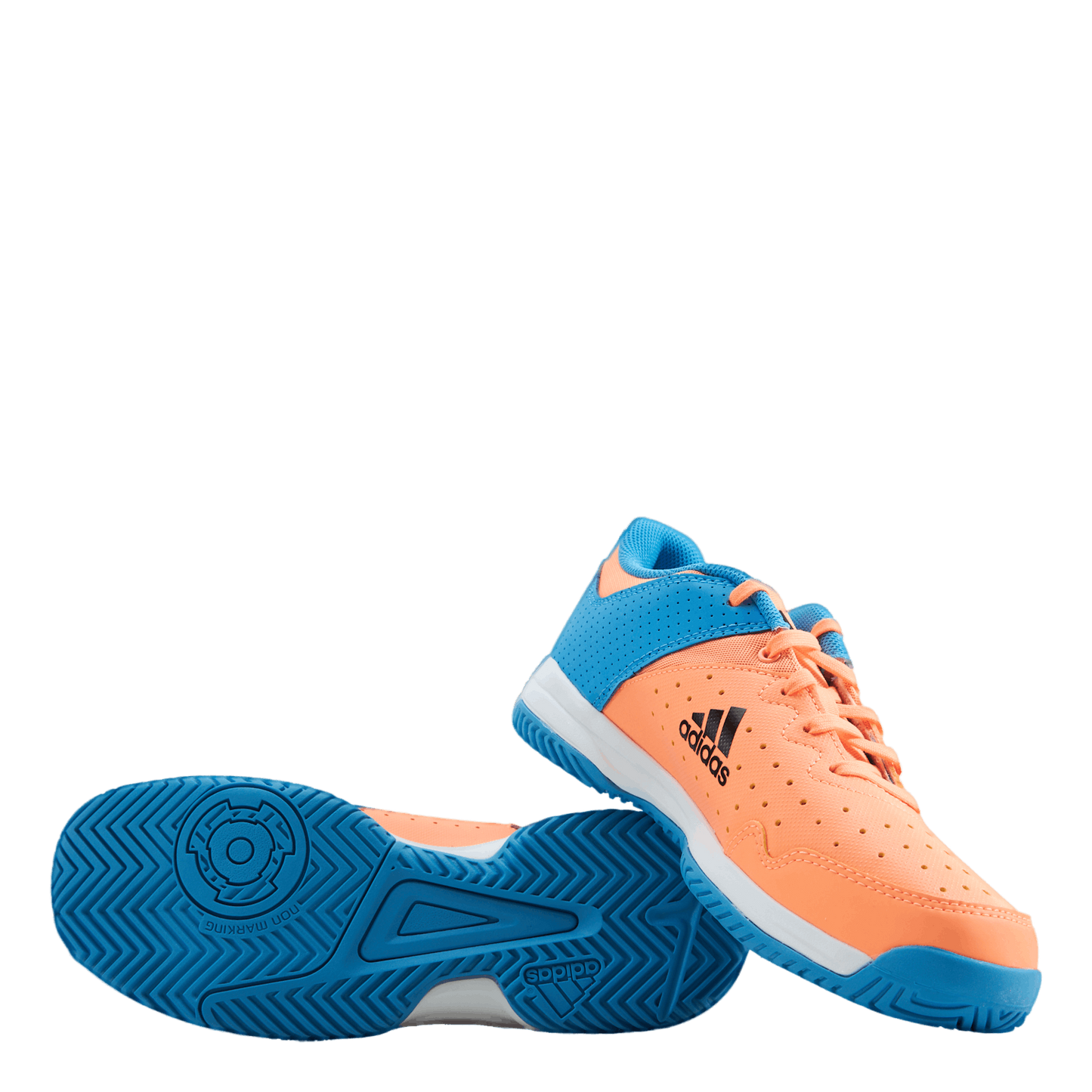 Court Stabil Shoes Beam Orange / Core Black / Pulse Blue