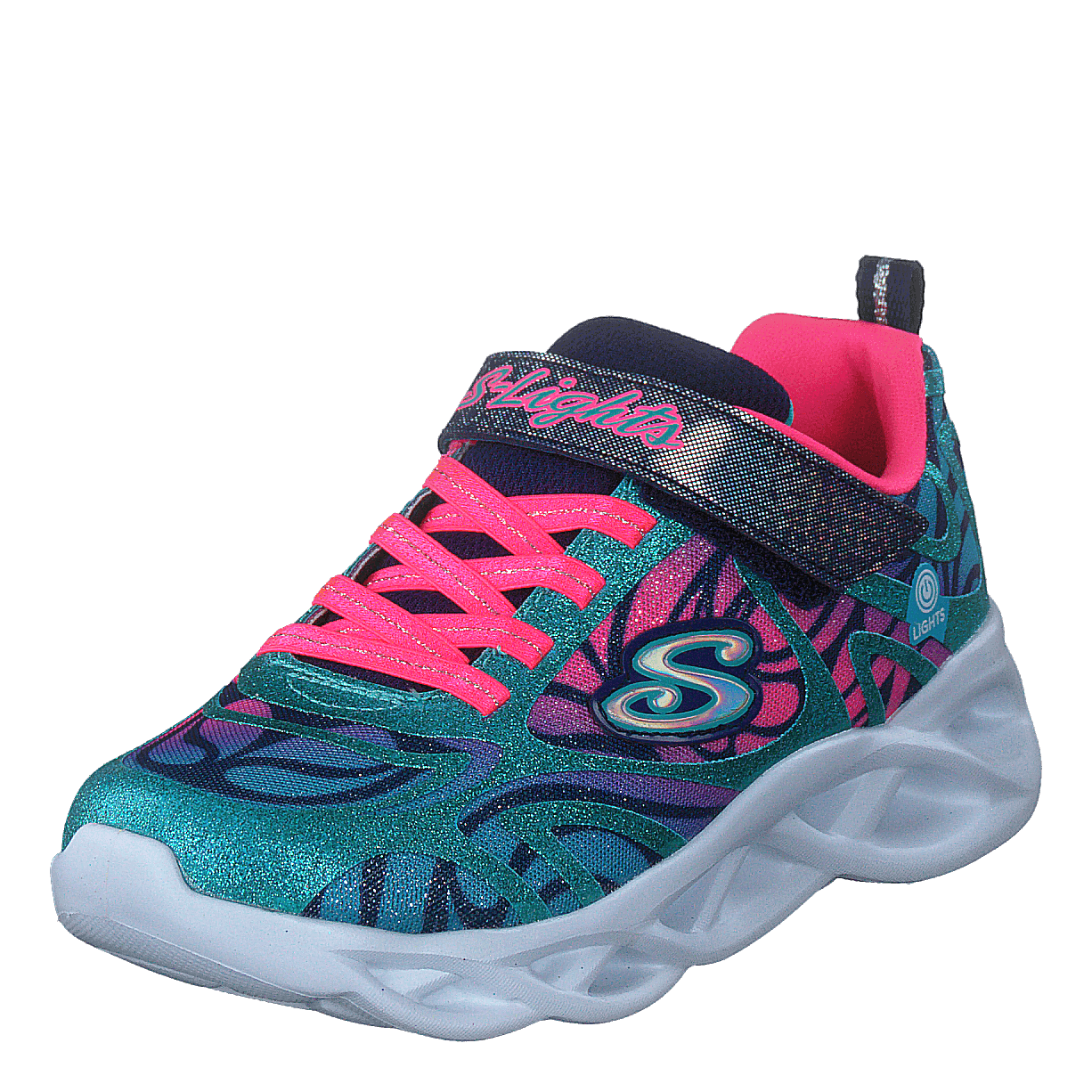 Girls Twisty Brights - Dazzle  Tqmt Turqouise Multicolor