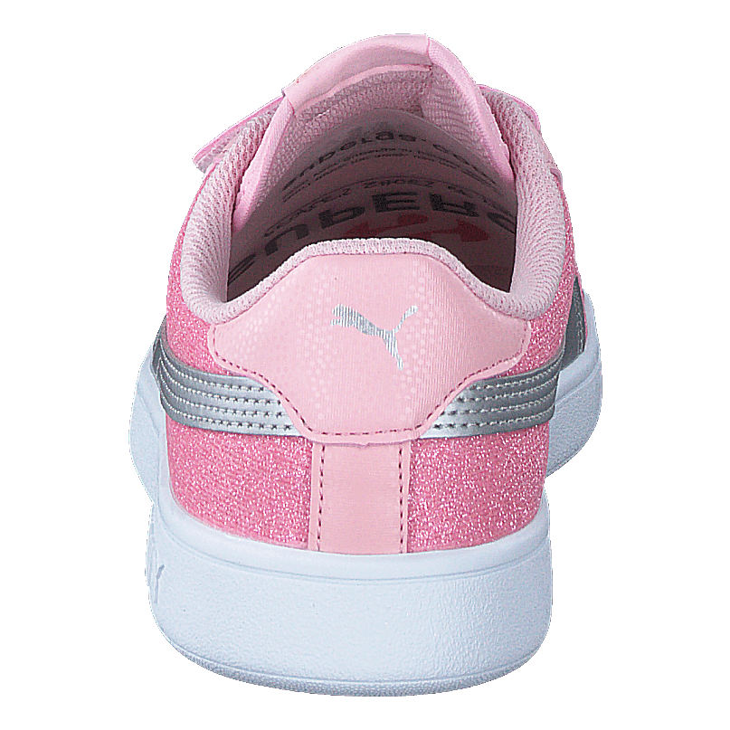 Puma Smash V2 Glitz Glam V Ps Almond Blossom-puma Silver