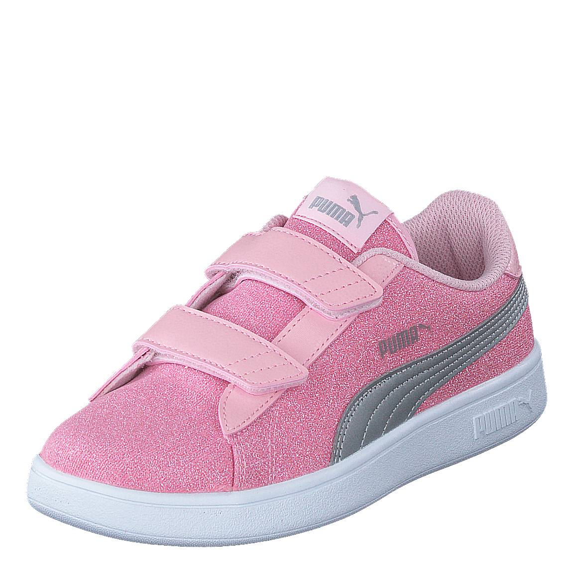 Puma Smash V2 Glitz Glam V Ps Almond Blossom-puma Silver