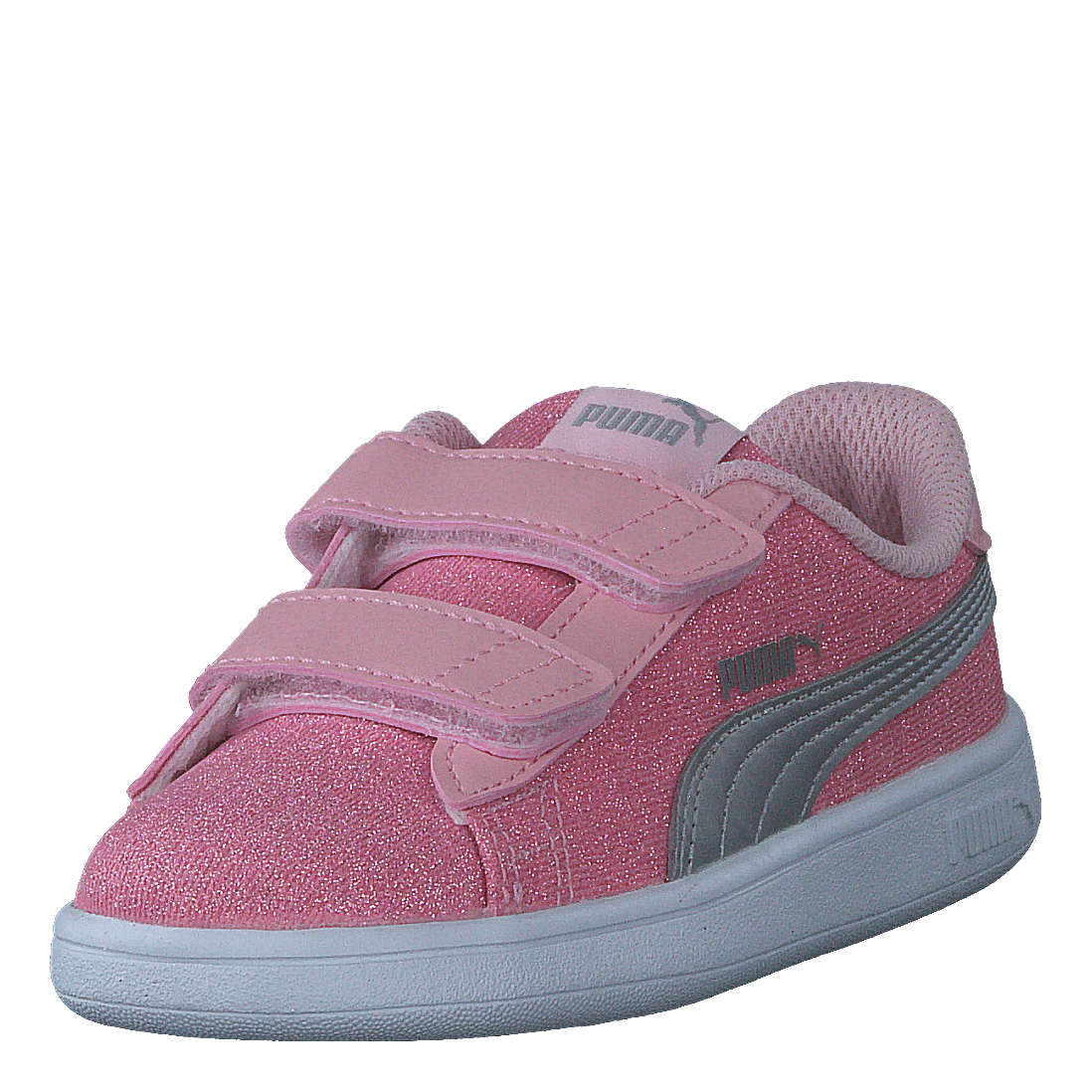 Puma Smash V2 Glitz Glam V Inf Almond Blossom-puma Silver