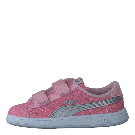 Puma Smash V2 Glitz Glam V Inf Almond Blossom-puma Silver