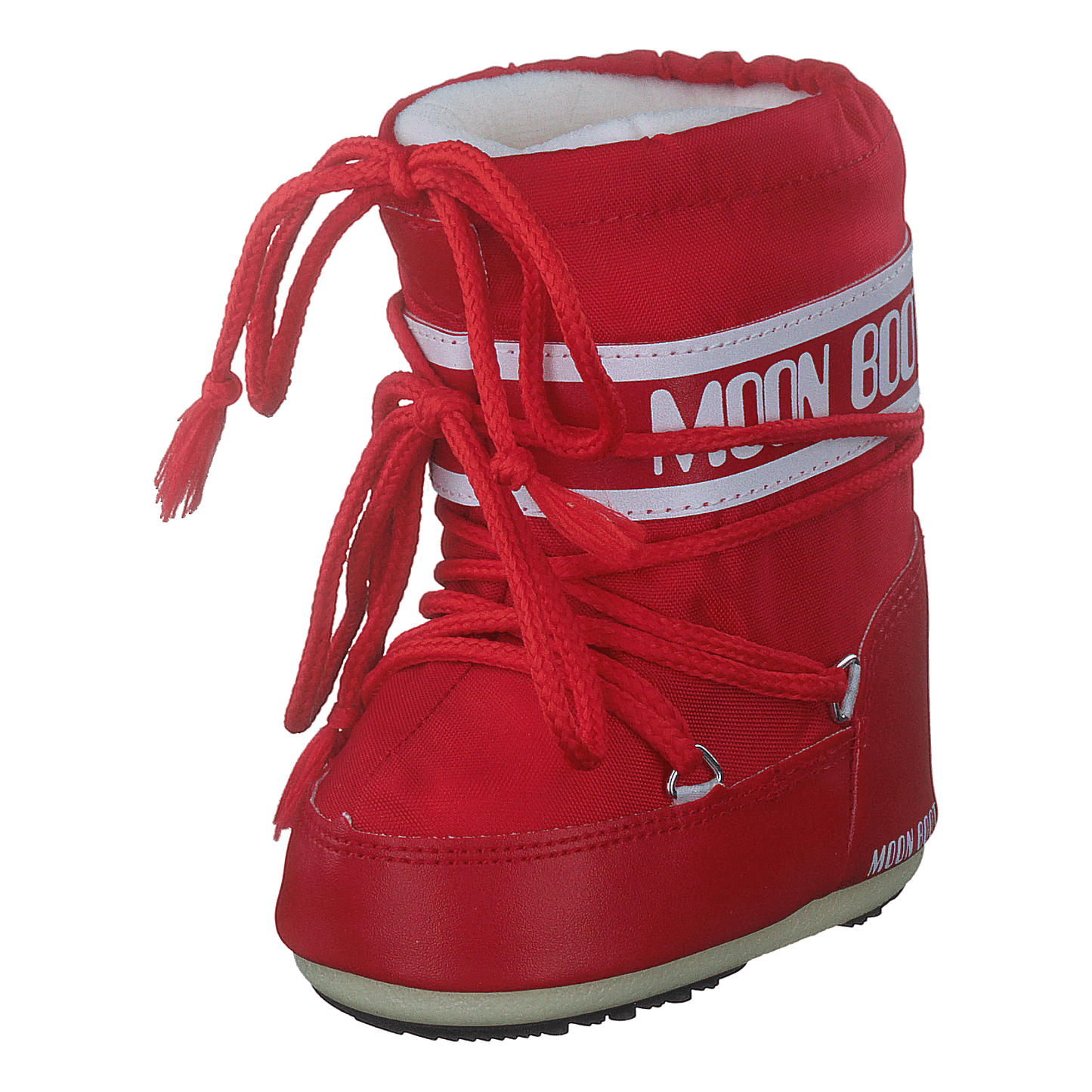 Mb Moon Boot Mini Nylon Red