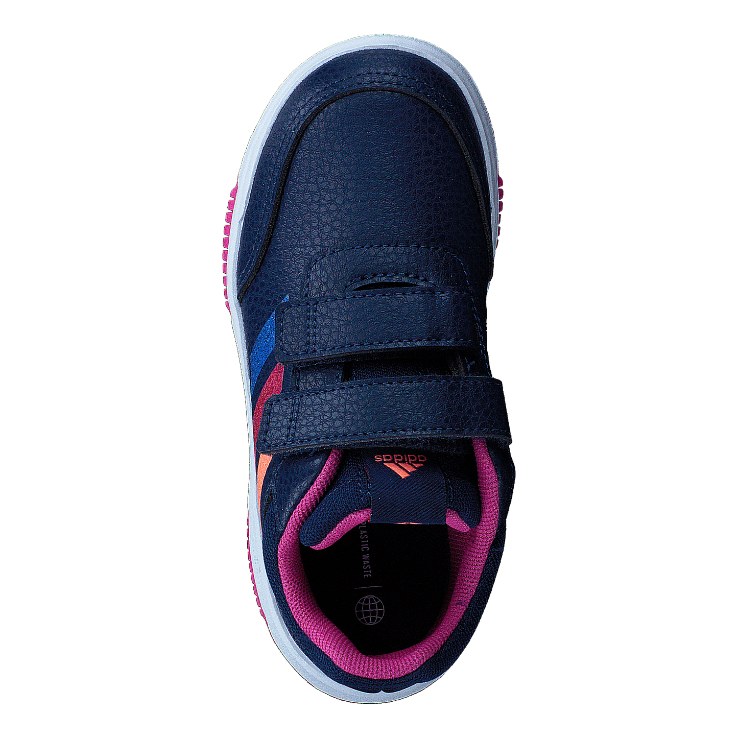 Tensaur Hook and Loop Shoes Dark Blue / Lucid Fuchsia / Blue Fusion