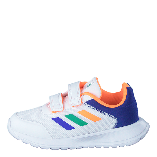 Tensaur Run Shoes Cloud White / Screaming Orange / Lucid Blue