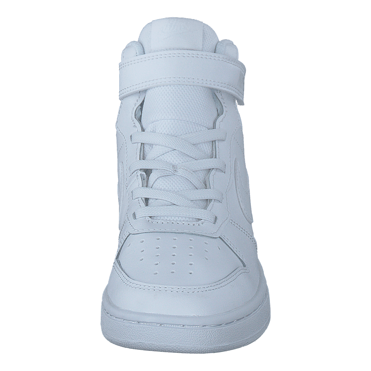 Court Borough Mid 2 Little Kids' Shoes WHITE/WHITE-WHITE