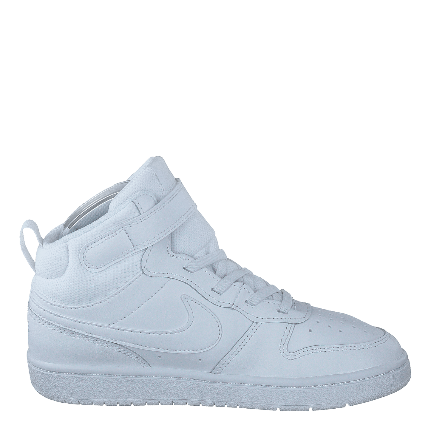 Court Borough Mid 2 Little Kids' Shoes WHITE/WHITE-WHITE