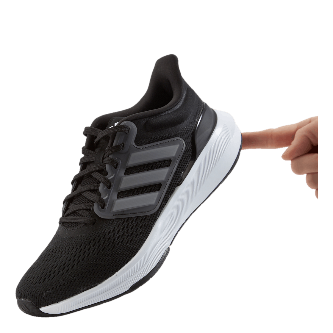 Ultrabounce Shoes Junior Core Black / Cloud White / Core Black